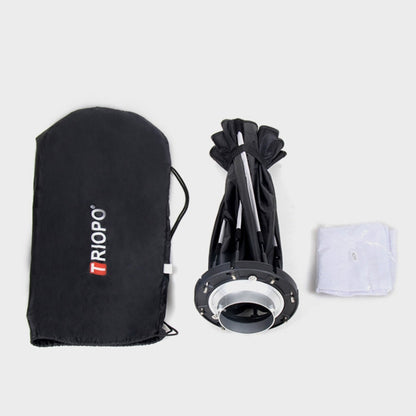 TRIOPO K2-120 120cm Speedlite Flash Octagon Parabolic Softbox Bowens Mount Diffuser (Black) -  by TRIOPO | Online Shopping UK | buy2fix