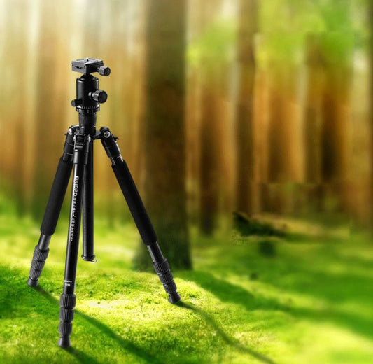 TRIOPO T258 Aluminum Alloy Tripod Monopod with D2 Ball Head (Black) - Tripods by TRIOPO | Online Shopping UK | buy2fix