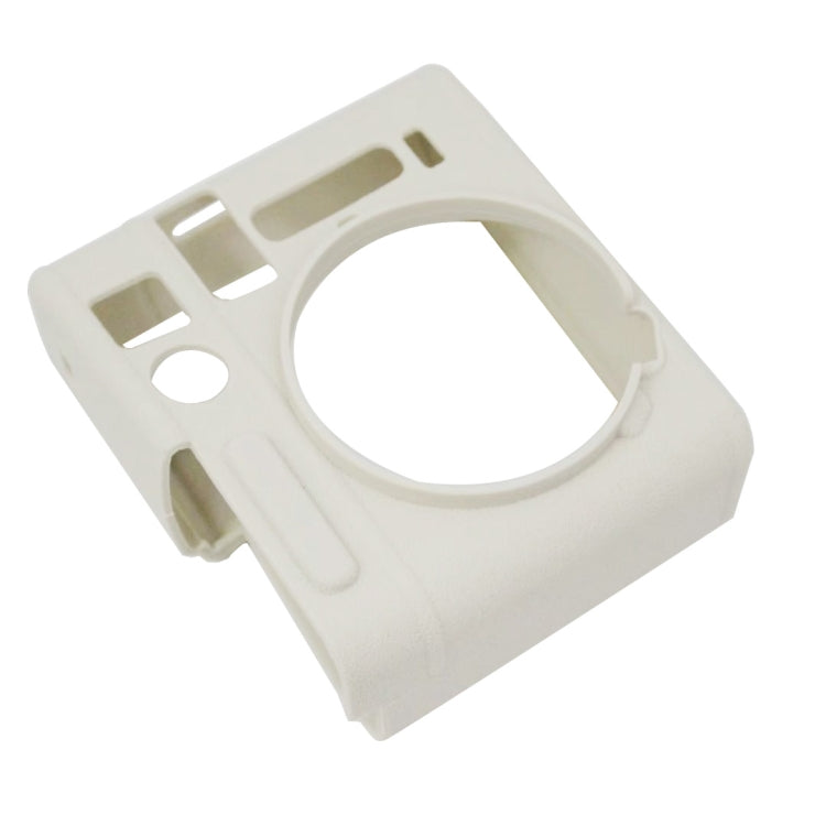 Soft Silicone Protective Case for Fujifilm Instax mini 40 (White) - Protective Case by buy2fix | Online Shopping UK | buy2fix