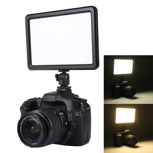 LED-006 104 LED 850LM Dimmable Video Light on-Camera Photography Lighting Fill Light for Canon, Nikon, DSLR Camera -  by buy2fix | Online Shopping UK | buy2fix
