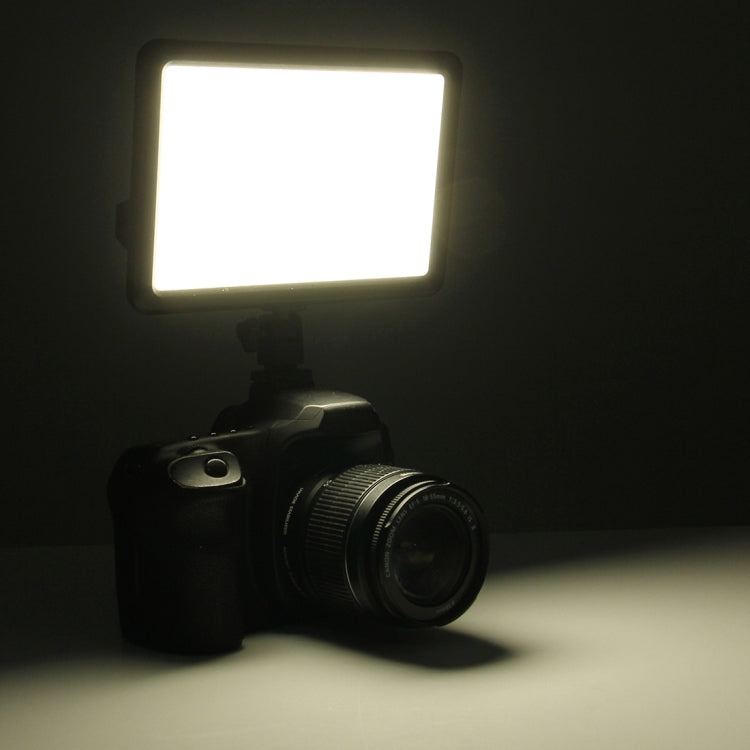 LED-006 104 LED 850LM Dimmable Video Light on-Camera Photography Lighting Fill Light for Canon, Nikon, DSLR Camera -  by buy2fix | Online Shopping UK | buy2fix