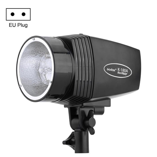 Godox K-180A Mini Master 180Ws Studio Flash Light Photo Flash Speedlight(EU Plug) - Shoe Mount Flashes by Godox | Online Shopping UK | buy2fix