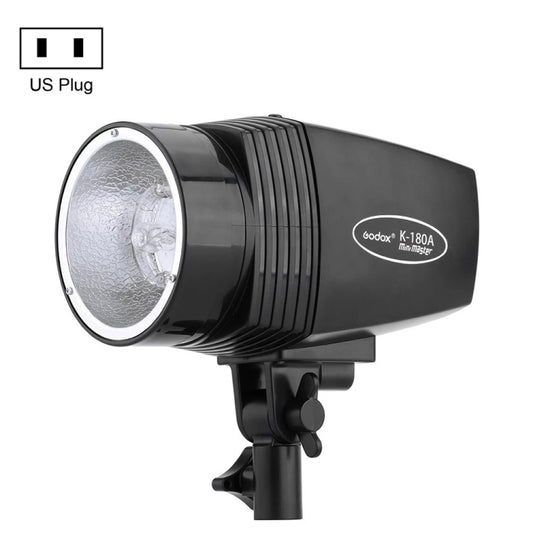 Godox K-180A Mini Master 180Ws Studio Flash Light Photo Flash Speedlight (US Plug) - Shoe Mount Flashes by Godox | Online Shopping UK | buy2fix