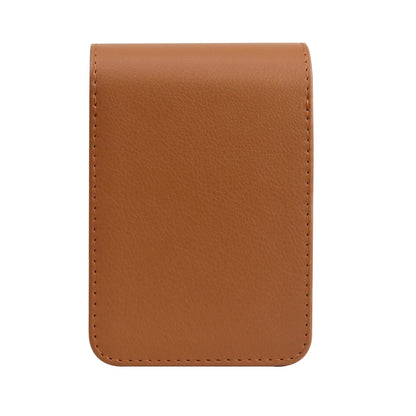 Vertical Full Body Camera PU Leather Case Bag with Strap for FUJIFILM instax mini Evo (Brown) - Leather Bag by buy2fix | Online Shopping UK | buy2fix
