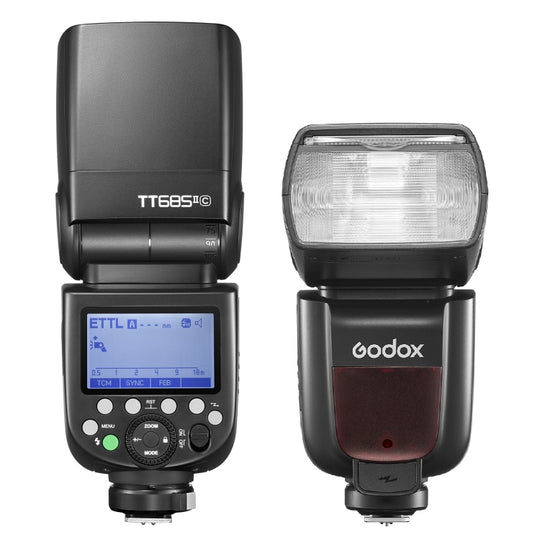 Godox TT685II-C 2,4 GHz sans fil TTL HSS 1/8000s Flash Speedlite pour Canon (noir)