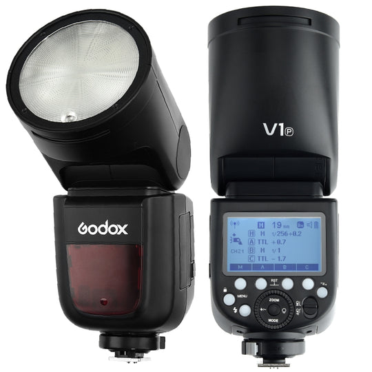 Godox V1P Flash TTL Speedlite à tête ronde pour Pentax (Noir)