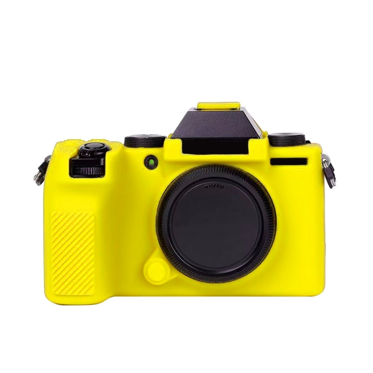 Soft Silicone Protective Case for FUJIFILM X-S10(Yellow) - Protective Case by buy2fix | Online Shopping UK | buy2fix