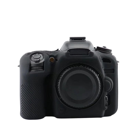 Soft Silicone Protective Case for Nikon D7500(Black) - Protective Case by buy2fix | Online Shopping UK | buy2fix