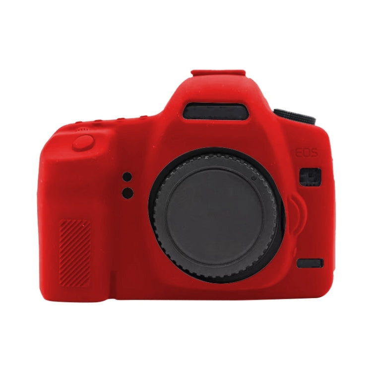 For Canon EOS 5D Mark II Soft Silicone Protective Case(Red) by buy2fix