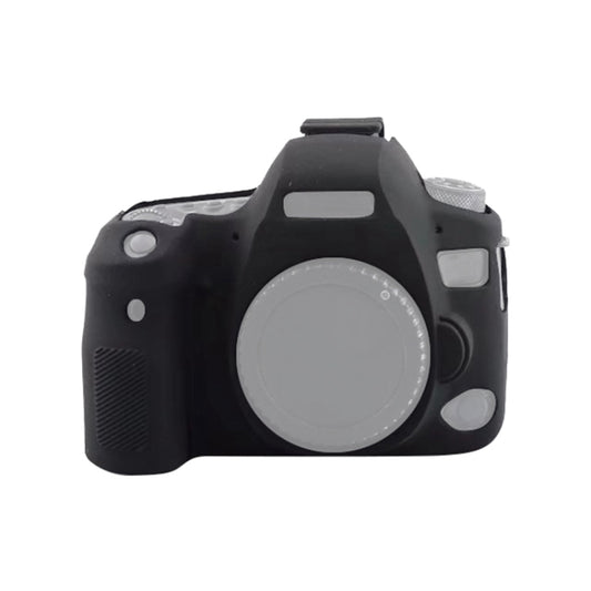 For Canon EOS 6D Mark II Soft Silicone Protective Case (Black) - Protective Case by buy2fix | Online Shopping UK | buy2fix