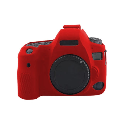 For Canon EOS 6D Mark II Soft Silicone Protective Case (Red) by buy2fix