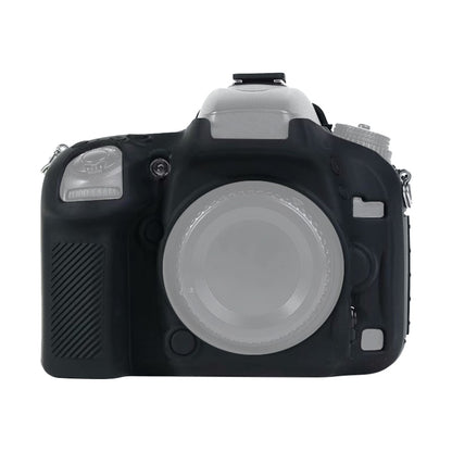 For Nikon D600 / D610 Soft Silicone Protective Case(Black) - Protective Case by buy2fix | Online Shopping UK | buy2fix