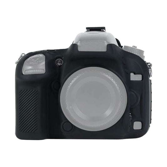For Nikon D600 / D610 Soft Silicone Protective Case(Black) - Protective Case by buy2fix | Online Shopping UK | buy2fix
