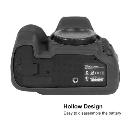 For Nikon D600 / D610 Soft Silicone Protective Case(Black) - Protective Case by buy2fix | Online Shopping UK | buy2fix