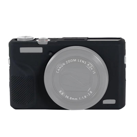 For Canon PowerShot G7 X Mark III / G7X III / G7X3 Soft Silicone Protective Case(Black) by buy2fix