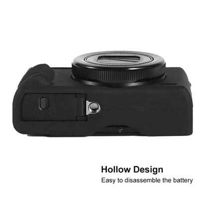 For Canon PowerShot G7 X Mark III / G7X III / G7X3 Soft Silicone Protective Case(Yellow) by buy2fix