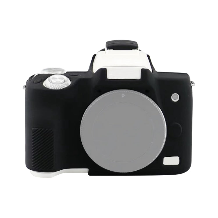 For Canon EOS M50 Mark II / M50 II Soft Silicone Protective Case(Black) by buy2fix