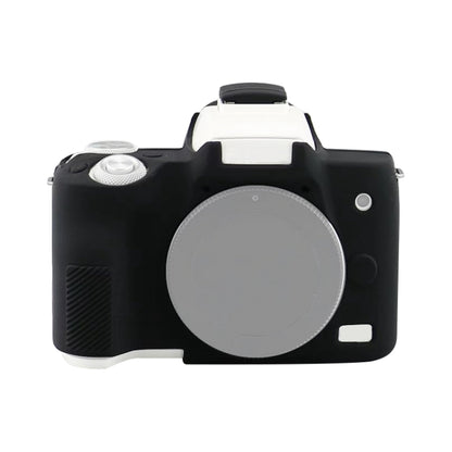 For Canon EOS M50 Mark II / M50 II Soft Silicone Protective Case(Black) by buy2fix