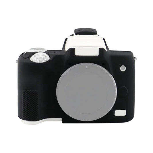 For Canon EOS M50 Mark II / M50 II Soft Silicone Protective Case(Black) by buy2fix
