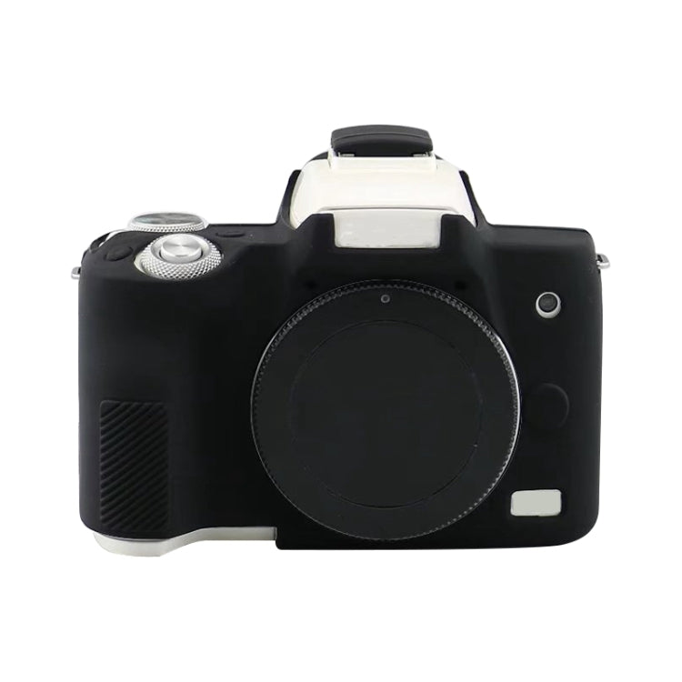 For Canon EOS M50 Mark II / M50 II Soft Silicone Protective Case(Black) by buy2fix