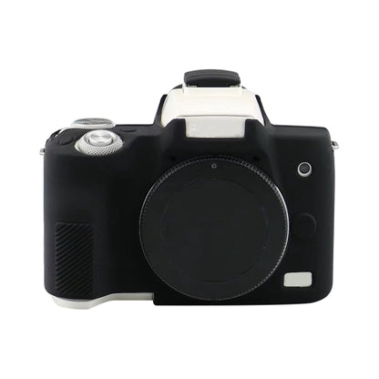 For Canon EOS M50 Mark II / M50 II Soft Silicone Protective Case(Black) by buy2fix