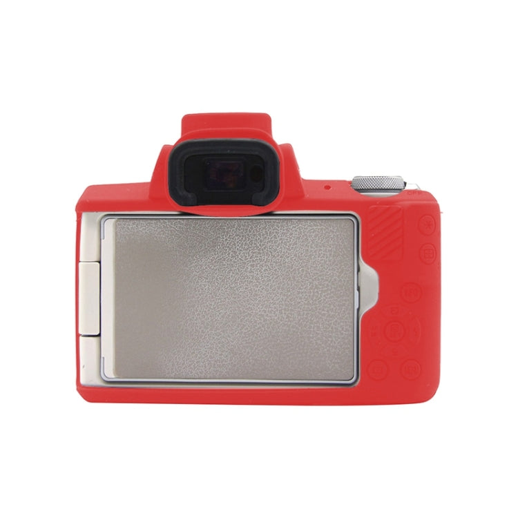 For Canon EOS M50 Mark II / M50 II Soft Silicone Protective Case(Red) by buy2fix