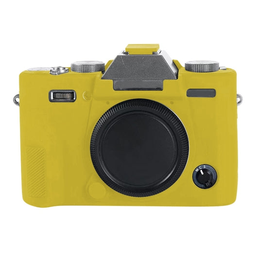 For FUJIFILM X-T30 Soft Silicone Protective Case(Yellow) - Protective Case by buy2fix | Online Shopping UK | buy2fix