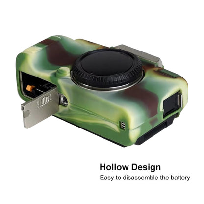 Soft Silicone Protective Case for FUJIFILM X-T200 (Camouflage) by buy2fix