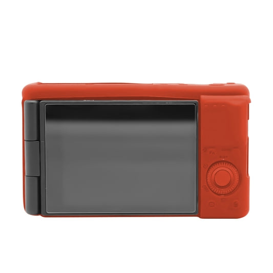 Soft Silicone Protective Case for Sony ZV-1 (Orange) - Protective Case by buy2fix | Online Shopping UK | buy2fix