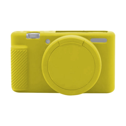 Soft Silicone Protective Case for Sony ZV-1 (Yellow) - Protective Case by buy2fix | Online Shopping UK | buy2fix