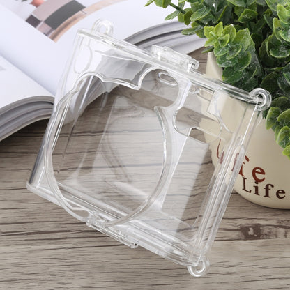 Protective Crystal Shell Case with Strap for FUJIFILM instax mini 90 (Transparent) - Protective Case by buy2fix | Online Shopping UK | buy2fix