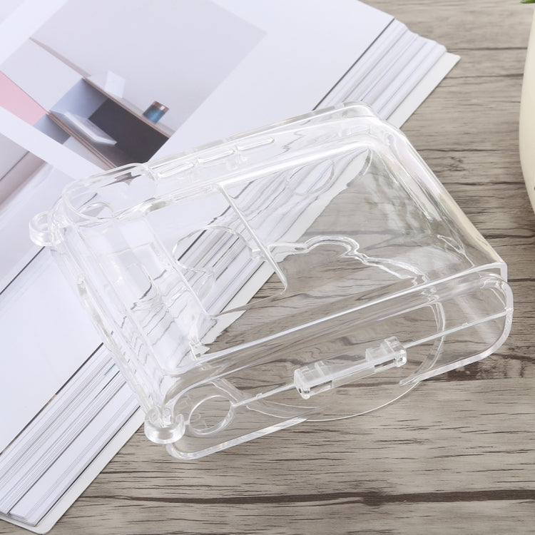 Protective Crystal Shell Case with Strap for FUJIFILM instax mini 90 (Transparent) - Protective Case by buy2fix | Online Shopping UK | buy2fix
