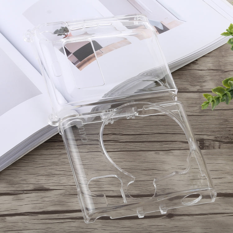 Protective Crystal Shell Case with Strap for FUJIFILM instax mini 90 (Transparent) - Protective Case by buy2fix | Online Shopping UK | buy2fix