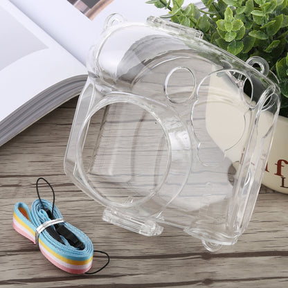Protective Crystal Shell Case with Strap for FUJIFILM instax mini 7S (Transparent) - Protective Case by buy2fix | Online Shopping UK | buy2fix