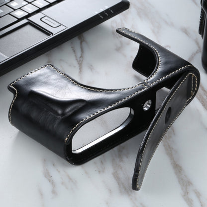 1/4 inch Thread PU Leather Camera Half Case Base for Leica Q2(Black) - Half Case by buy2fix | Online Shopping UK | buy2fix