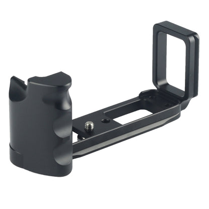 Vertical Shoot Quick Release L Plate Bracket Base Holder for FUJI X-E1 (Black) - L-Bracket by buy2fix | Online Shopping UK | buy2fix