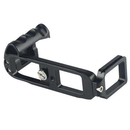 Vertical Shoot Quick Release L Plate Bracket Base Holder for FUJI X-E1 (Black) - L-Bracket by buy2fix | Online Shopping UK | buy2fix