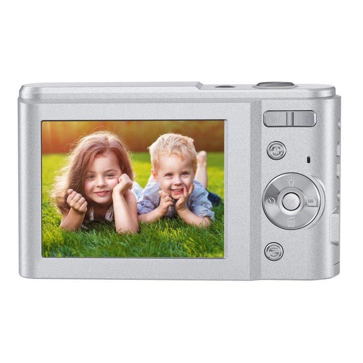 DC311 2.4 inch 36MP 16X Zoom 2.7K Full HD Digital Camera Children Card Camera, US Plug(Silver) - Children Cameras by buy2fix | Online Shopping UK | buy2fix
