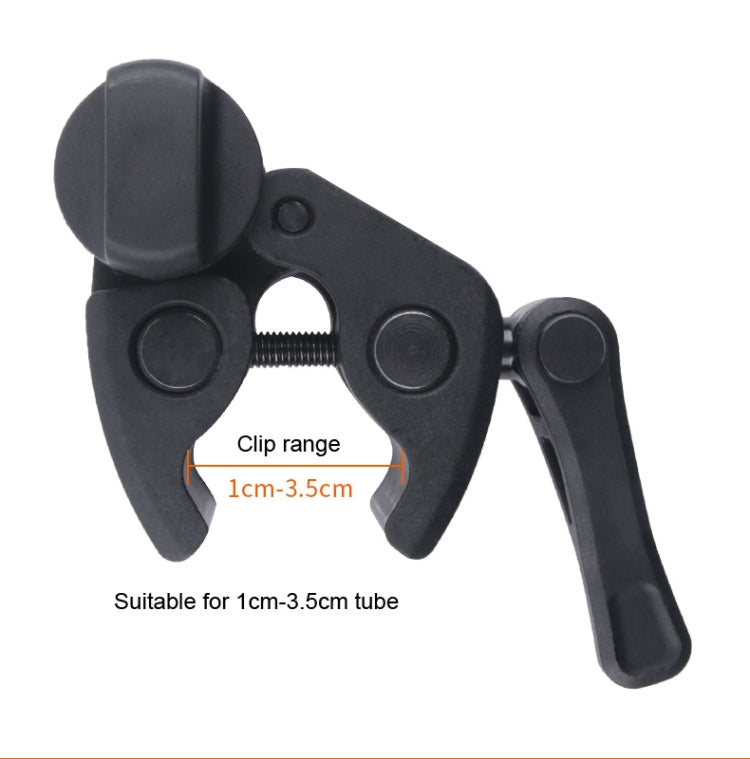 Clamp Mount Connecting Adapter Kit with Waterproof Back Cover for GoPro HERO6 /5(Black) - Bicycle Handlebar Mount by buy2fix | Online Shopping UK | buy2fix