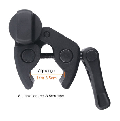 Clamp Mount Connecting Adapter Kit with Waterproof Back Cover for GoPro HERO6 /5(Black) - Bicycle Handlebar Mount by buy2fix | Online Shopping UK | buy2fix