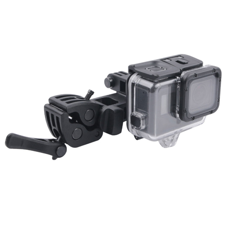 Clamp Mount Connecting Adapter Kit with Waterproof Back Cover for GoPro HERO6 /5(Black) - Bicycle Handlebar Mount by buy2fix | Online Shopping UK | buy2fix