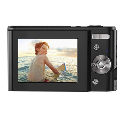 DC311 2.4 inch 36MP 16X Zoom 2.7K Full HD Digital Camera Children Card Camera, EU Plug(Black) - Children Cameras by buy2fix | Online Shopping UK | buy2fix