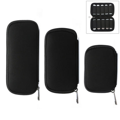 3 in 1 Neoprene U Disk Storage Bag Cover (Black) by buy2fix