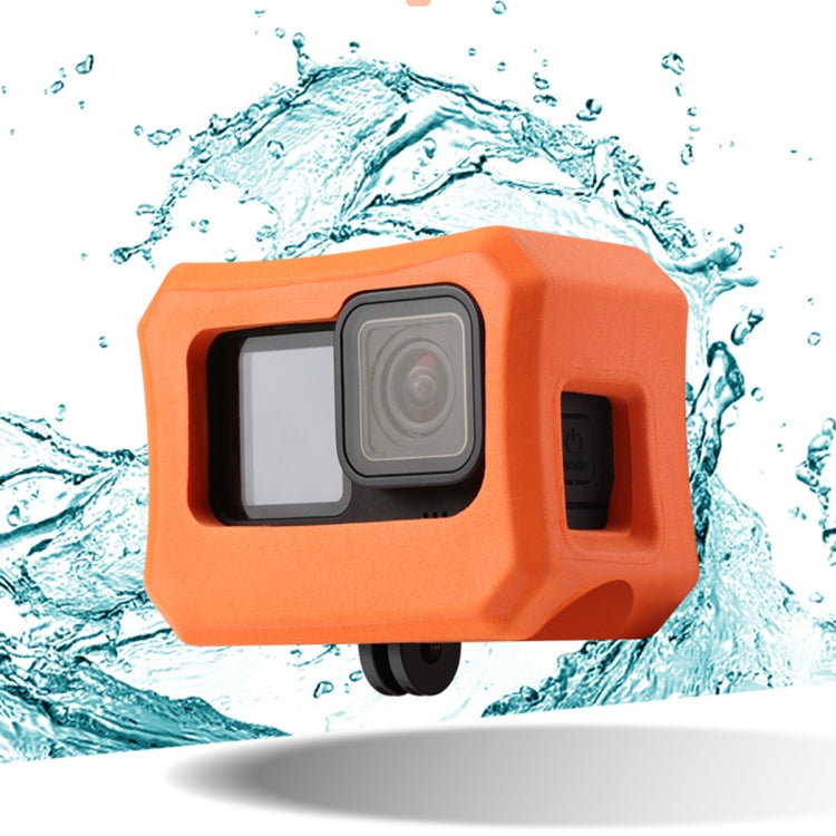 EVA Floaty Case for GoPro HERO10 Black / HERO9 Black (Orange) by buy2fix