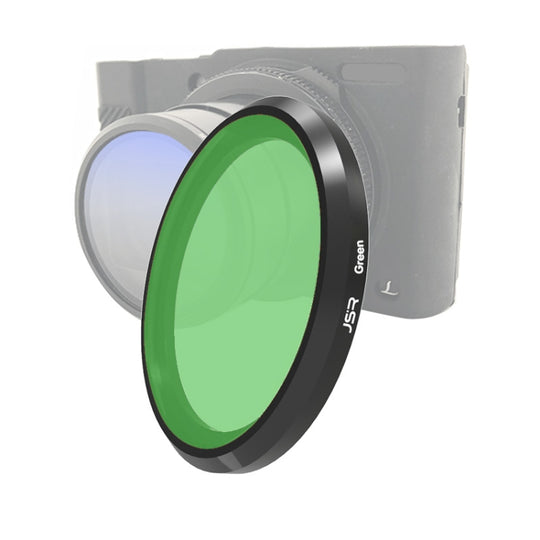 JSR Colored Lens Filter for Panasonic LUMIX LX10(Green)