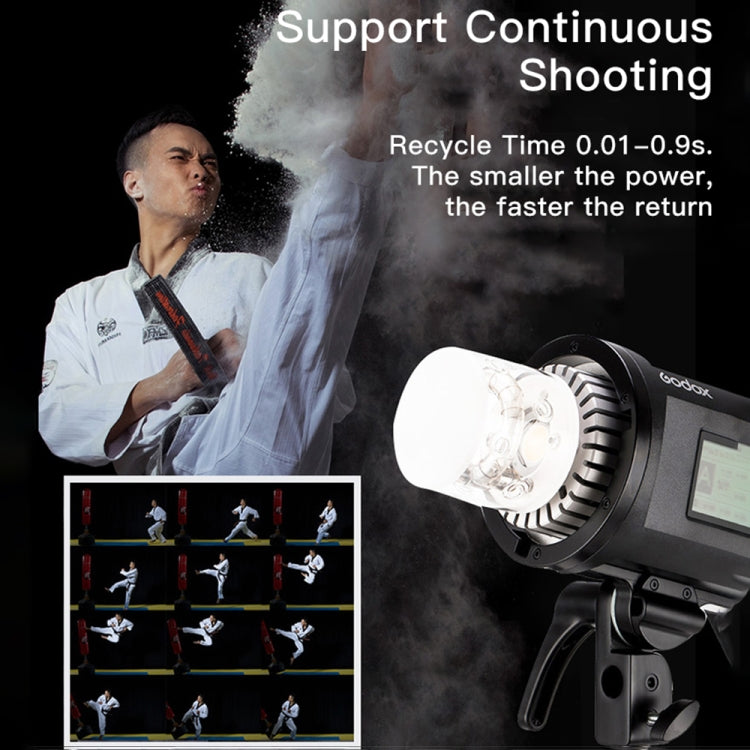 Godox  AD600 Pro WITSTRO 600Ws All-in-One Outdoor Flash 2.4GHz Speedlite Light(UK Plug) - Shoe Mount Flashes by Godox | Online Shopping UK | buy2fix