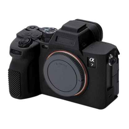 Soft Silicone Protective Case for Sony A7 IV (Black) - Protective Case by buy2fix | Online Shopping UK | buy2fix