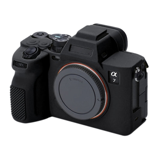 Soft Silicone Protective Case for Sony A7 IV (Black) - Protective Case by buy2fix | Online Shopping UK | buy2fix