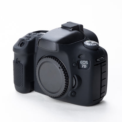 Soft Silicone Protective Case for Canon EOS 7D (Black) by buy2fix