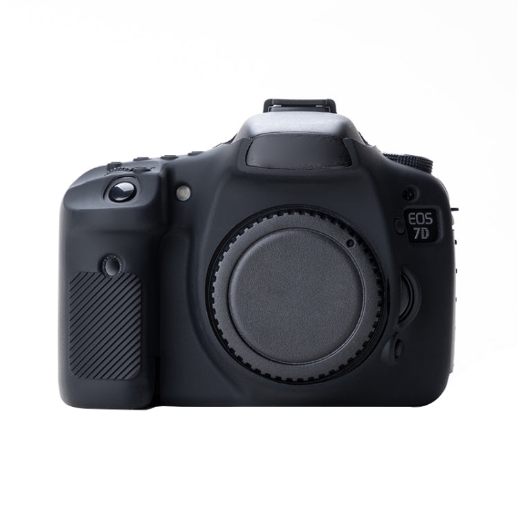 Soft Silicone Protective Case for Canon EOS 7D (Black) by buy2fix